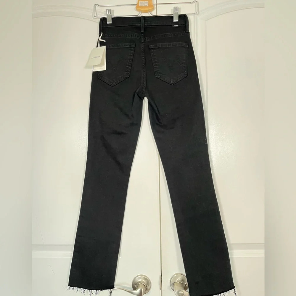 Mother The Rascal Ankle Fray in Pitch size 23 NWT - Picture 9 of 12